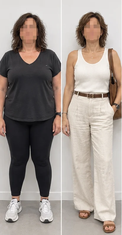 Clara: antes y después