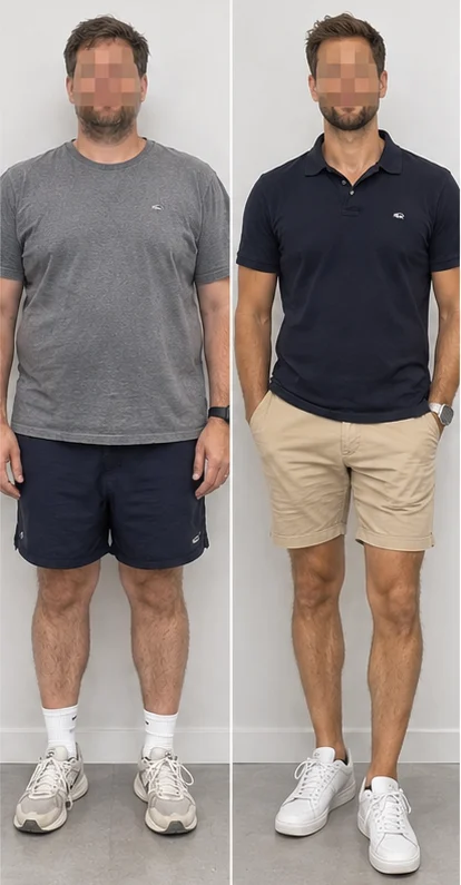 Jose Miguel: antes y después